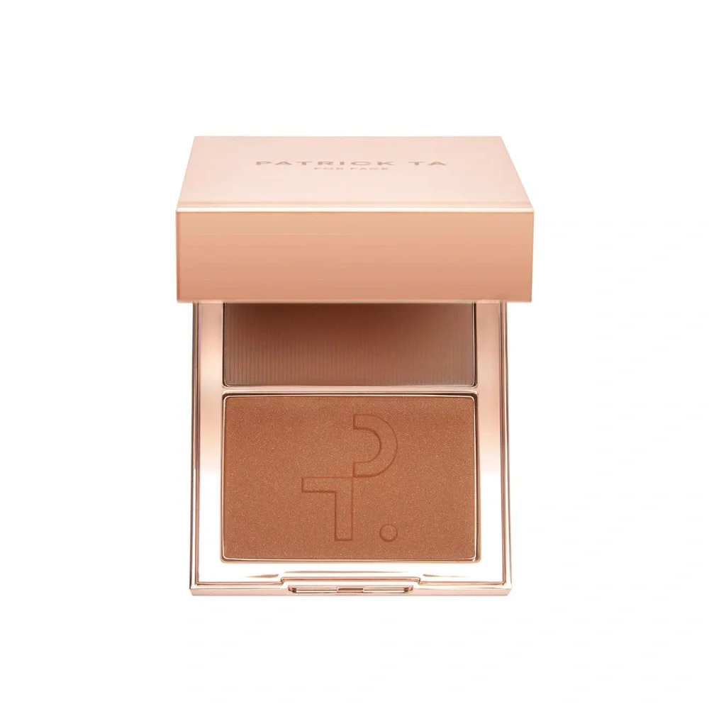 PATRICK TA Powder Bronzer Duo In She’s Bronzed (Warm Medium)